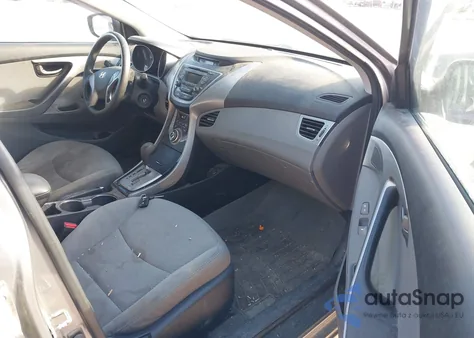 2013 Hyundai Elantra Gls from USA, damaged, VIN 5NPDH4AE3DH353689